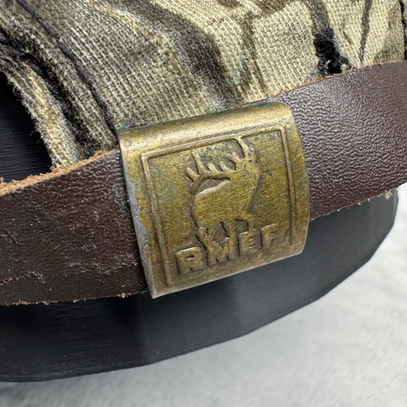 Rocky Mountain Elk Foundation Camo Baseball Cap Big Game Banquet Realtree - Picture 5 of 10